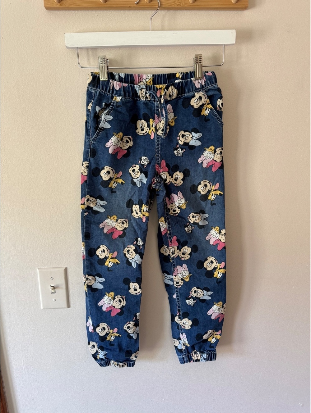 H&M Minnie Mouse and Daisy Duck jeans